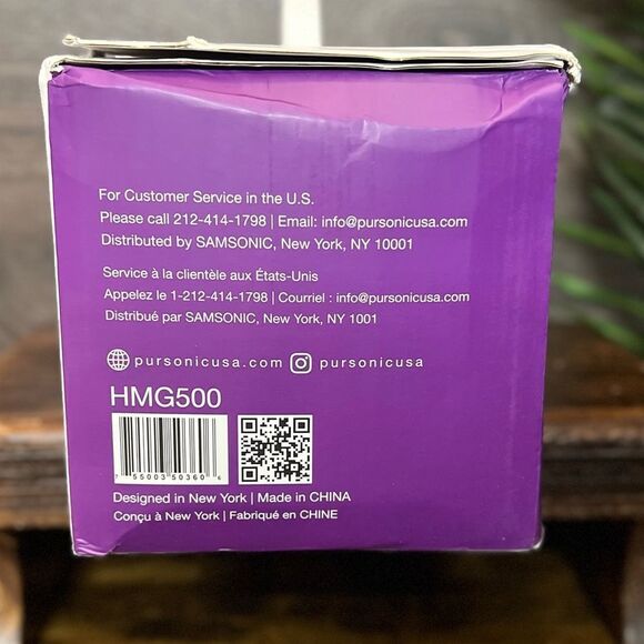 Pursonic 3D Shiatsu Heating Back & Neck Massager in Black. NIB! - Picture 6 of 9